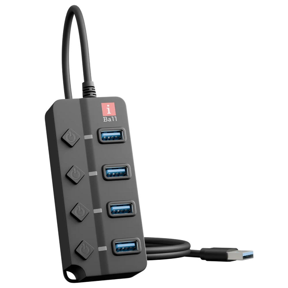 Iball USB Hub 4 Port 3.0 Hubix30